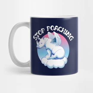 Stop Poaching Rhino Mug